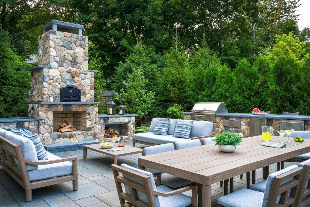 Boston backyard party