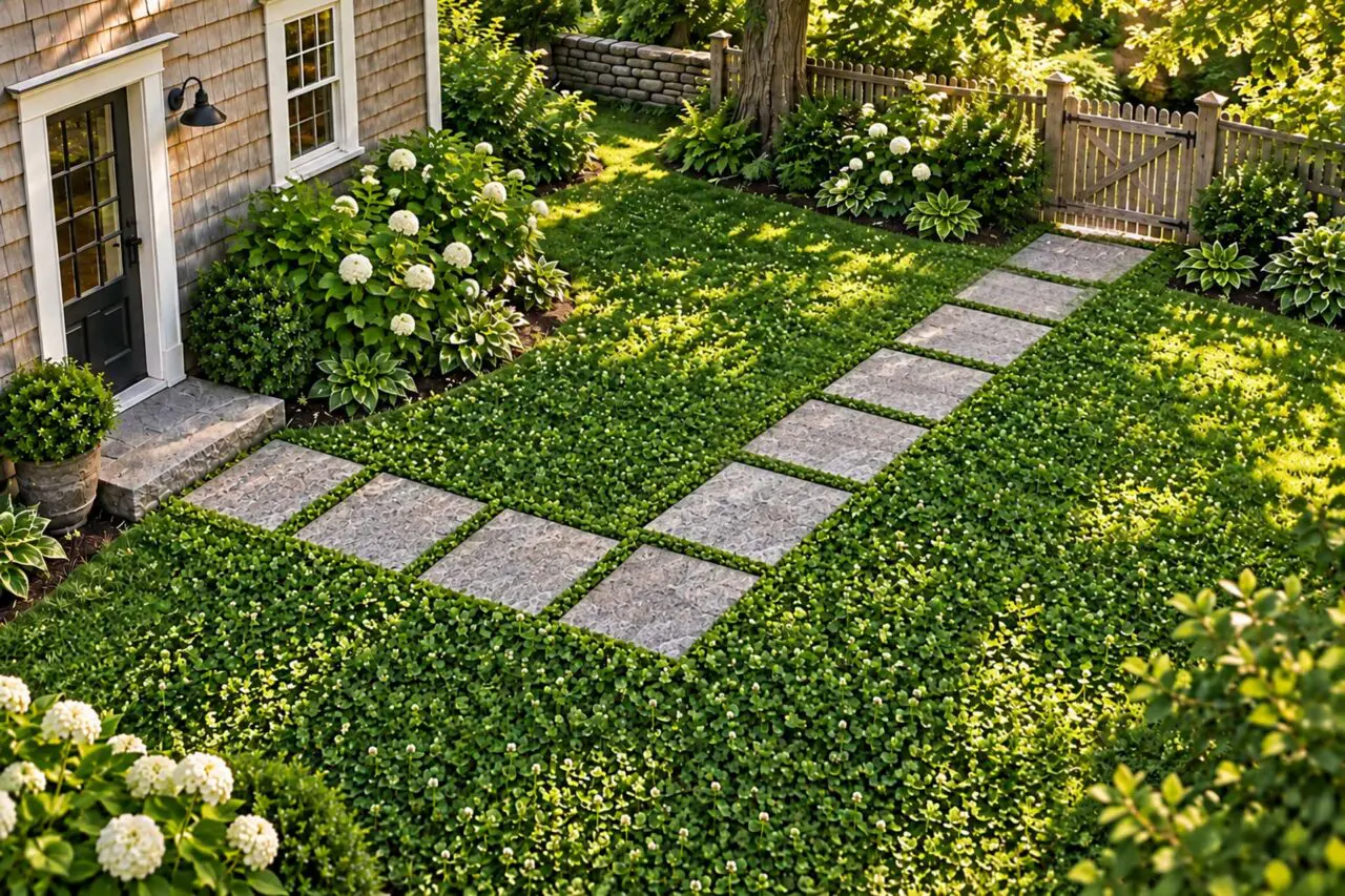 Garden Clover Path