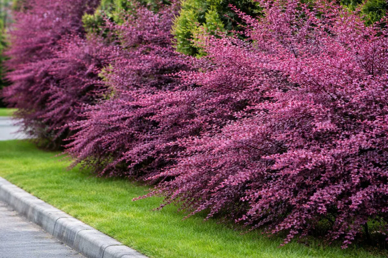 Barberry shrubs are widely considered deer resistant thanks to their thorny stems and dense branching, which naturally discourage browsing.