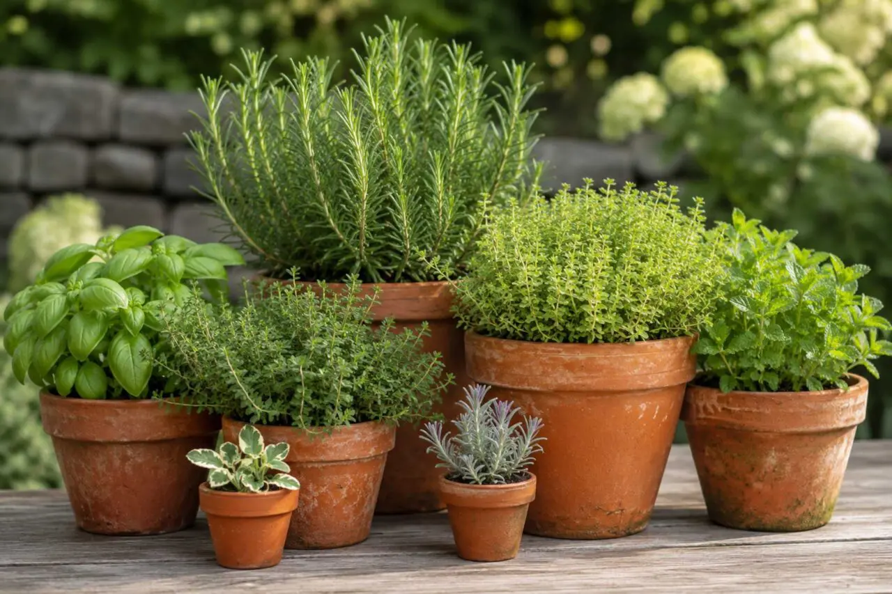 Outdoor kitchen and patio space designed for summer entertaining, with surrounding planting beds that help create a more comfortable, inviting yard.