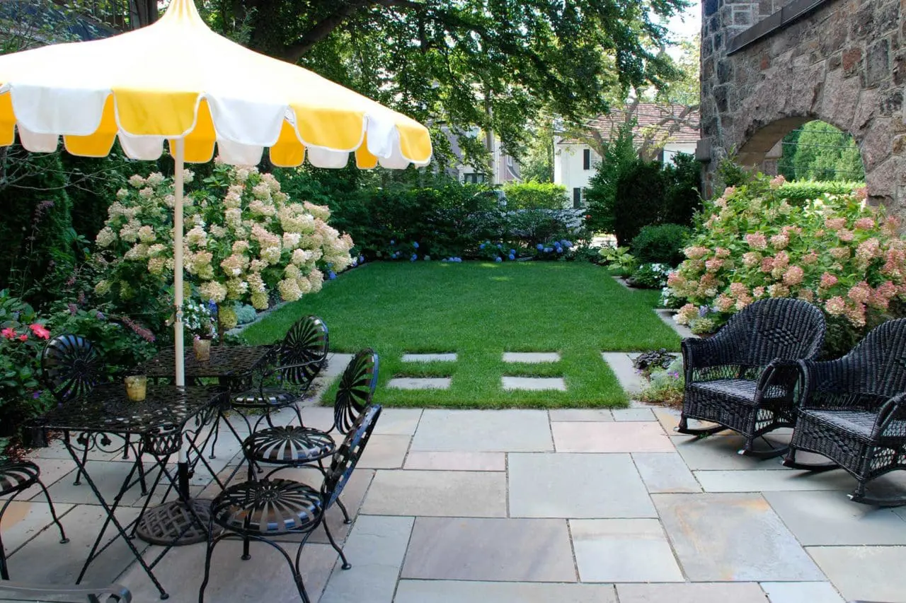 Brookline, MA - A private retreat in the city.