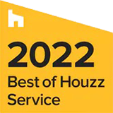 landscape design award - best of houzz service award winner 2022