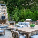 Boston backyard party