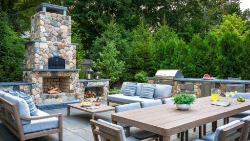 Boston backyard party