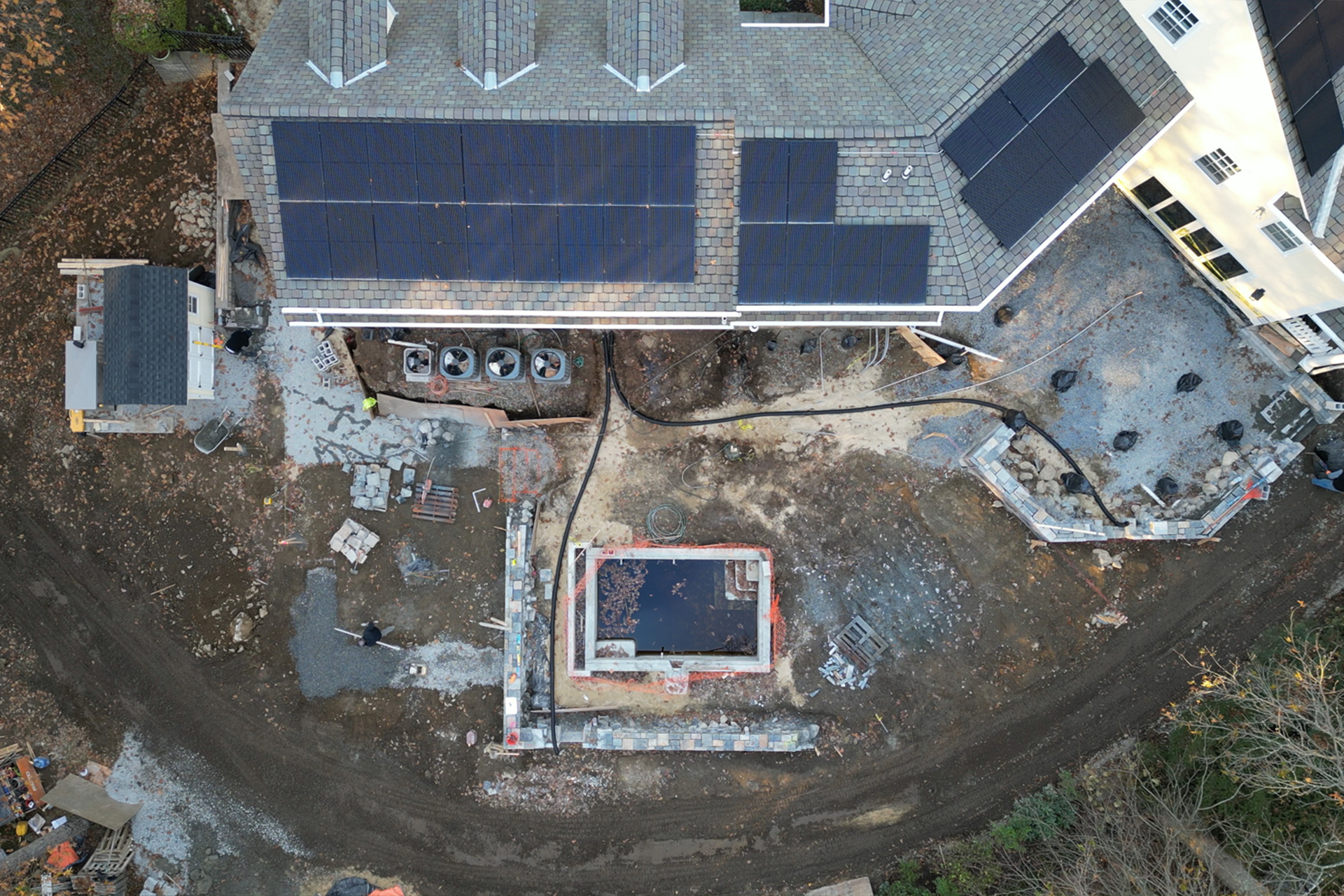 transformations - before - wellesley backyard escape