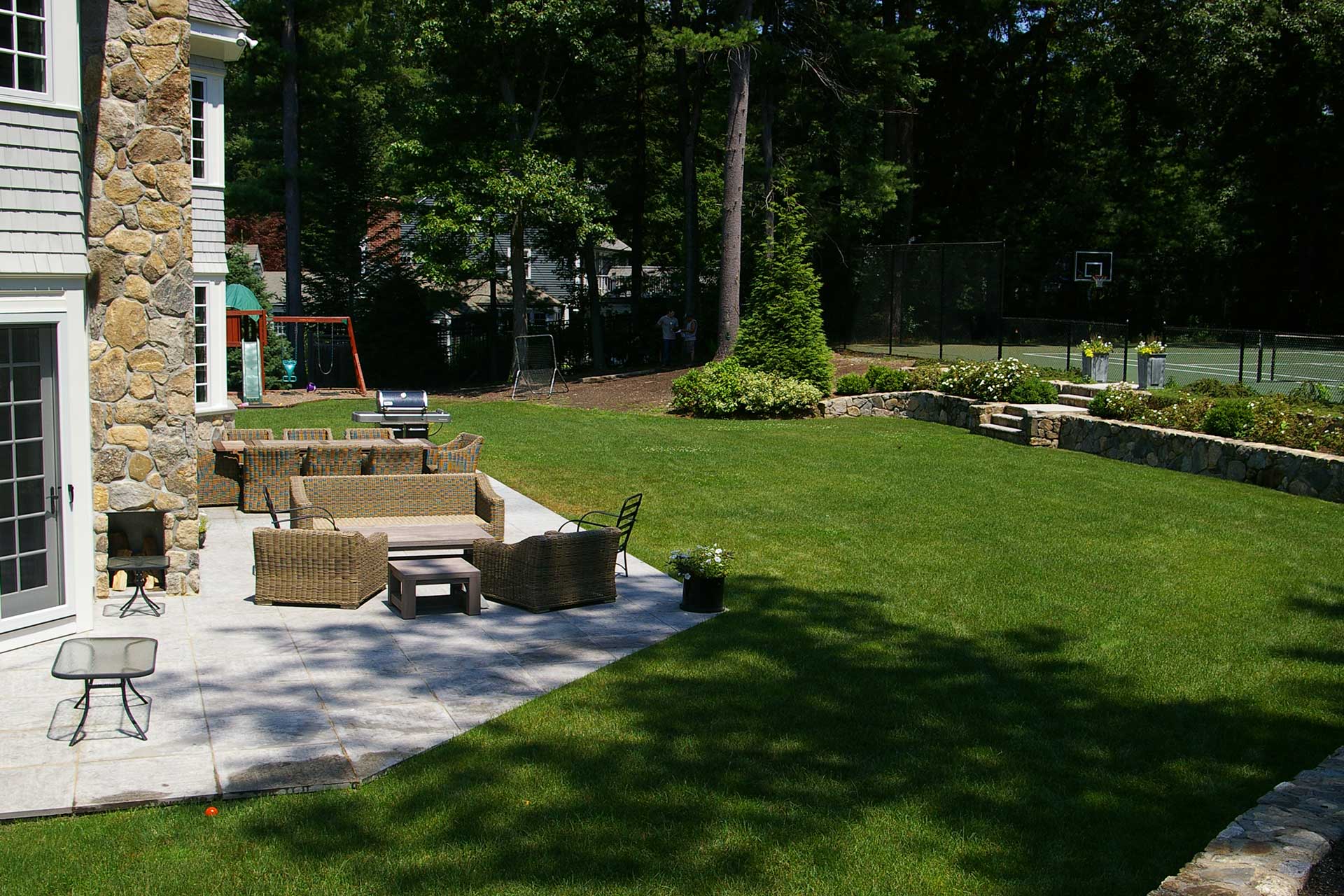 Wellesley Backyard Retreat before