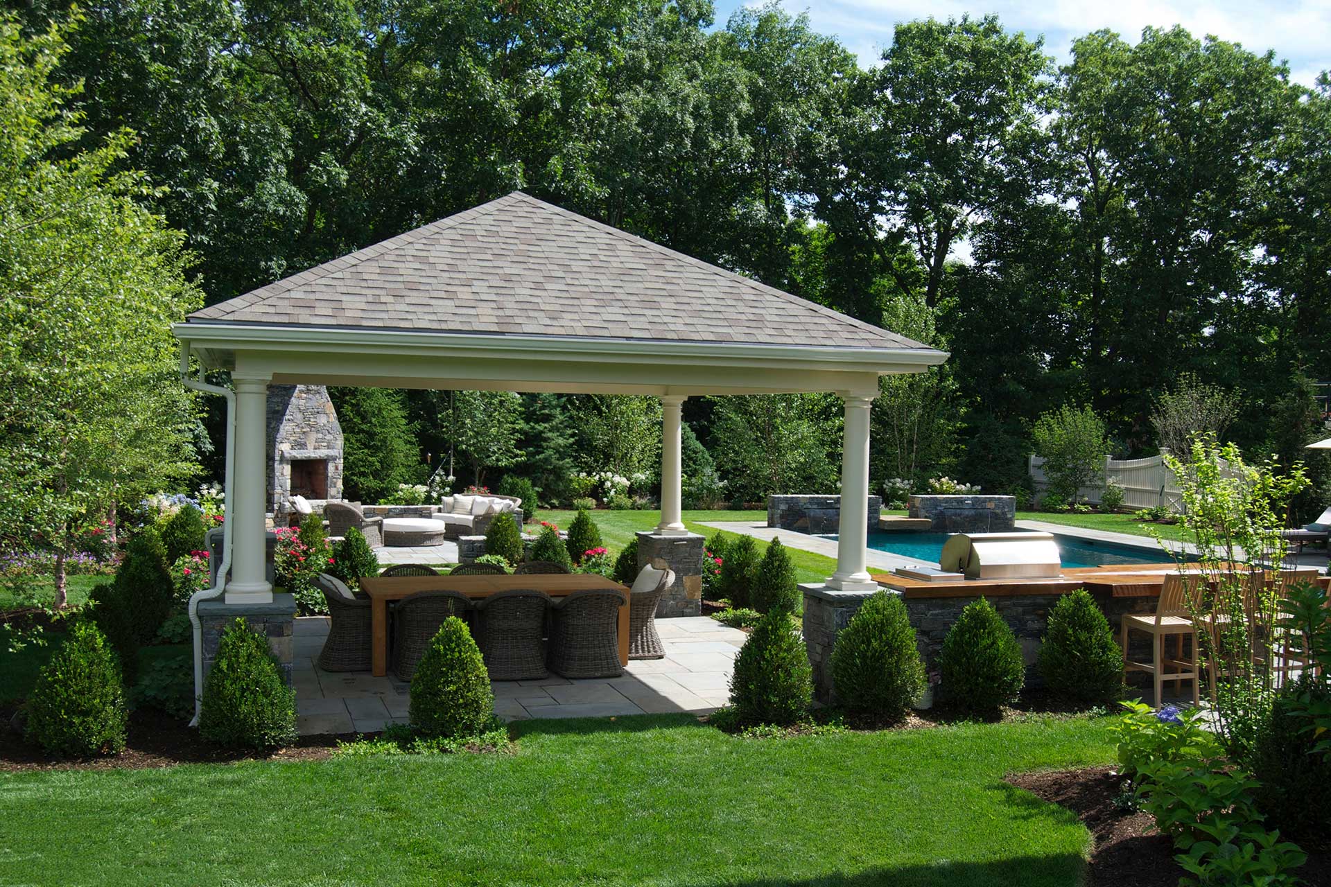 Westwood Pool Pavilion after